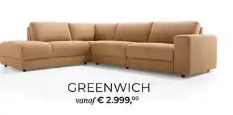 Baenks GREENWICH aanbieding