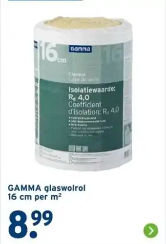 GAMMA Gamma glaswolrol aanbieding