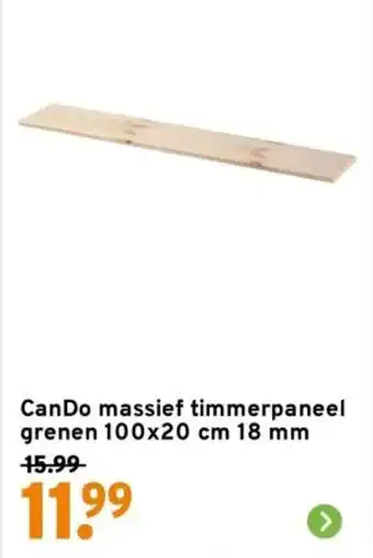 GAMMA CanDo massief timmerpaneel grenen aanbieding