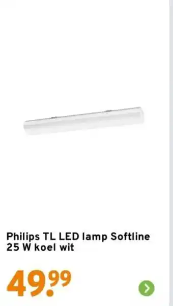 GAMMA Philips TL LED lamp Softline 25 W koel wit aanbieding