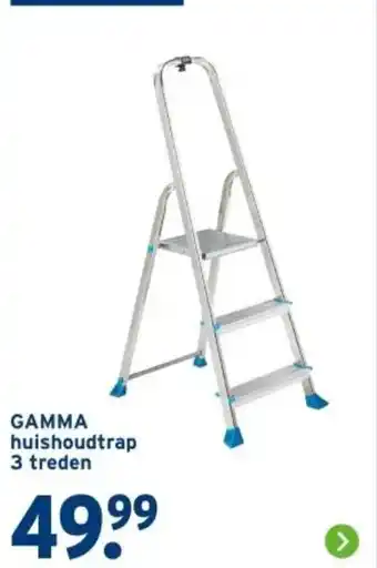 GAMMA GAMMA huishoudtrap 3 treden aanbieding