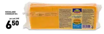 De Kweker Hochland cheddar aanbieding