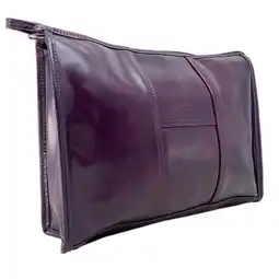 Douglas Douglas Accessoires Groot Leer Lak Aubergine aanbieding