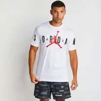 Foot Locker Jordan Air Heren T-shirts - Wit - Maat: XS - Foot Locker aanbieding