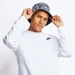 Foot Locker Nike fleece Heren Sweatshirts - Wit - Maat: XS - Foot Locker aanbieding