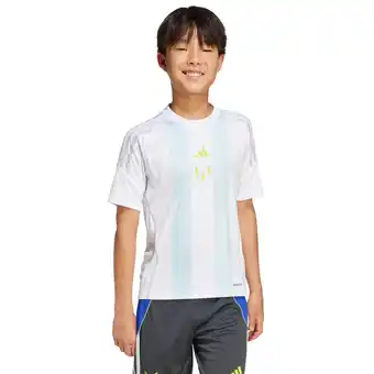 Foot Locker Adidas Messi Unisex T-shirts - Wit - Maat: 135 - 140 CM - Foot Locker aanbieding