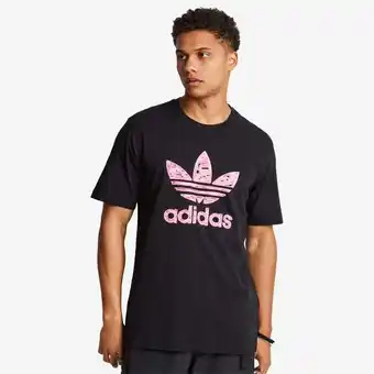 Foot Locker Adidas Graphic Heren T-shirts - Zwart - Maat: L - Foot Locker aanbieding