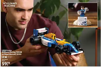 Intertoys LEGO Icons Williams Racing FW14B en Nigel Mansell 10353 aanbieding