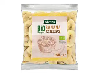 Lidl Alesto Bio banaan- of mangochips aanbieding