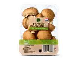 Lidl Bio kastanjechampignons aanbieding