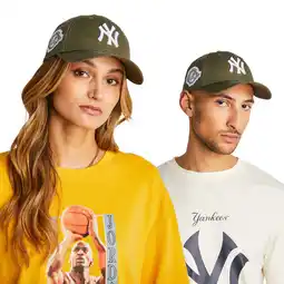 Foot Locker New Era 9forty Mlb New York Yankees Unisex Petten - Groen - Maat: One Size - Foot Locker aanbieding