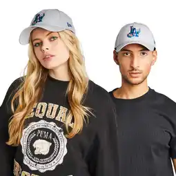 Foot Locker New Era 9forty Mlb La Dodgers Unisex Petten - Grijs - Maat: One Size - Foot Locker aanbieding