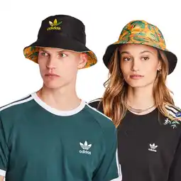 Foot Locker Adidas Bucket Hat Unisex Petten - Zwart - Maat: 40-42 - Katoen - Foot Locker aanbieding