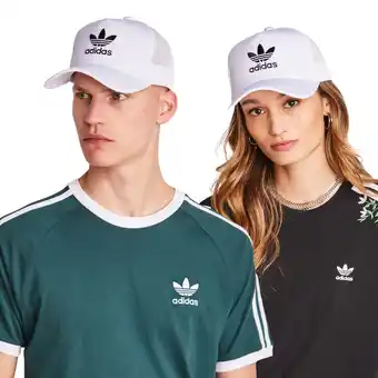 Foot Locker Adidas Trefoil Unisex Petten - Wit - Maat: 40-42 - Foot Locker aanbieding