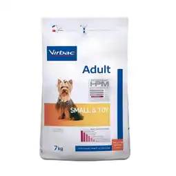 Zooplus voordeelverpakking 2x7kg Virbac Veterinary HPM Adult Dog Small & Toy droogvoer voor honden aanbieding