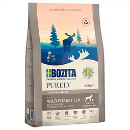 Zooplus 20% Korting! Bozita Dog Purely 2,5 kg - 2,5 kg Eland Puppy & Junior Large aanbieding