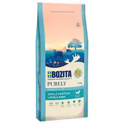 Zooplus 10% Korting! Bozita Dog Purely 11 kg - 11 kg Adult Lam aanbieding