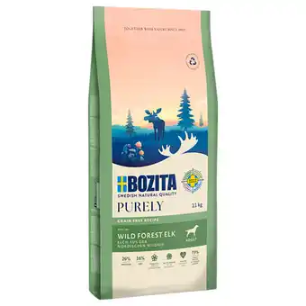 Zooplus 10% Korting! Bozita Dog Purely 11 kg - 11 kg Adult Eland aanbieding