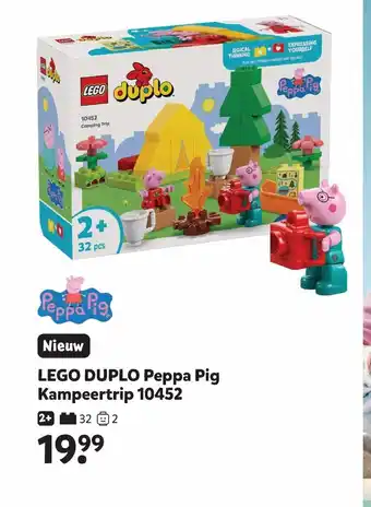 Intertoys LEGO DUPLO Peppa Pig Kampeertrip 10452 aanbieding
