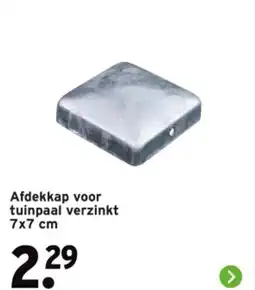 GAMMA Afdekkap voor tuinpaal verzinkt aanbieding