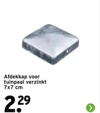 GAMMA Afdekkap voor tuinpaal verzinkt aanbieding