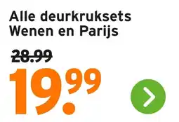 GAMMA Alle deurkruksets Wenen en Parijs aanbieding