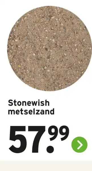 GAMMA Stonewish metselzand aanbieding