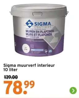 GAMMA Sigma muurverf interieur aanbieding