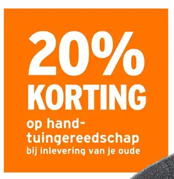 GAMMA Op hand tuingereedschap aanbieding