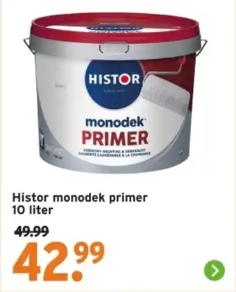 GAMMA Histor monodek primer aanbieding