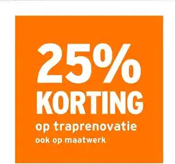 GAMMA Op traprenovatie ook op maatwerk aanbieding