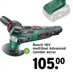 GAMMA Bosch 18V multitool Advanced aanbieding