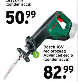 GAMMA Bosch 18V reciprozaag Advanced Recip aanbieding