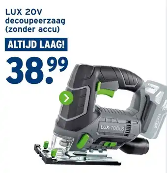 GAMMA LUX 20V decoupeerzaag aanbieding