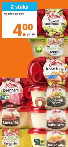 Albert Heijn Alle Johma aanbieding