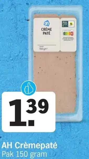 Albert Heijn AH Crèmepaté aanbieding