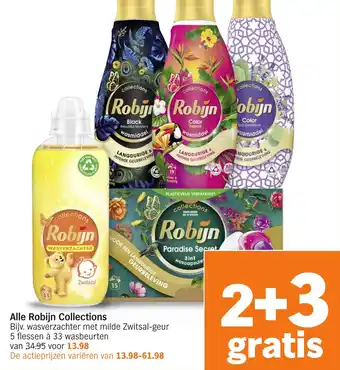 Albert Heijn Alle Robijn Collections aanbieding