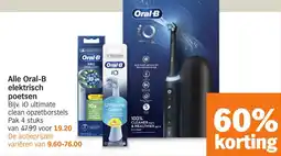 Albert Heijn Alle Oral-B elektrisch poetsen aanbieding