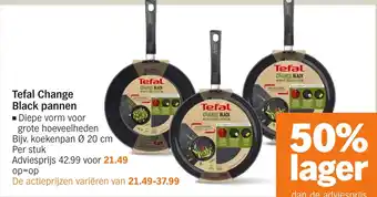 Albert Heijn Tefal Change Black pannen aanbieding