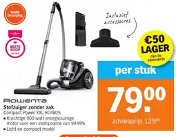 Albert Heijn Stofzuiger zonder zak aanbieding