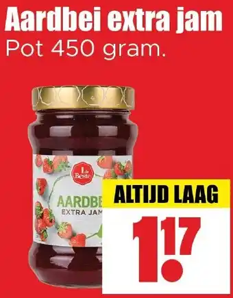 Dirk Aardbei extra jam aanbieding