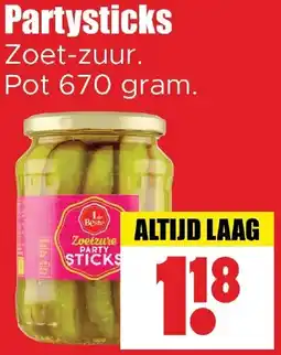 Dirk Partysticks aanbieding