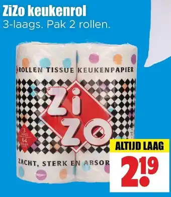 Dirk ZiZo keukenrol aanbieding