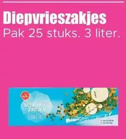 Dirk Diepvrieszakjes aanbieding