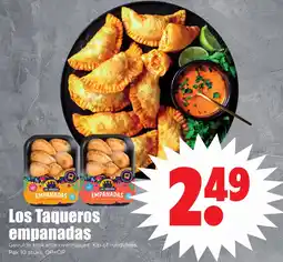 Dirk Los Taqueros empanadas aanbieding