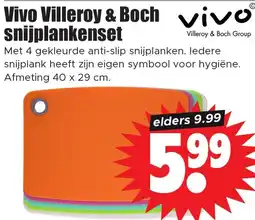 Dirk Vivo Villeroy & Boch snijplankenset aanbieding