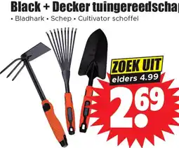 Dirk Black+Decker tuingereedschap aanbieding