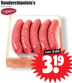 Dirk Runderchipolata's aanbieding