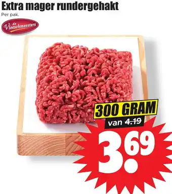 Dirk Extra mager rundergehakt aanbieding