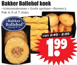 Dirk Bakker Bollebof koek aanbieding